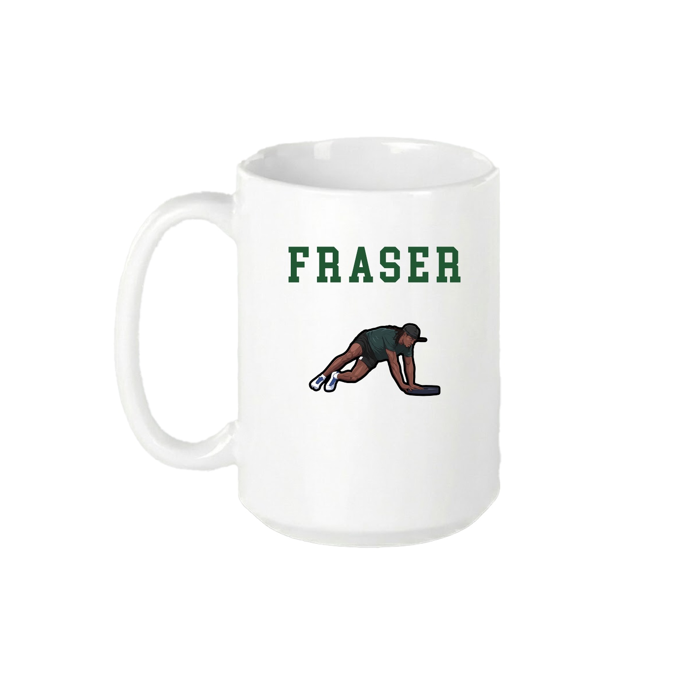 15oz Coffee Mug — Shirsey in White