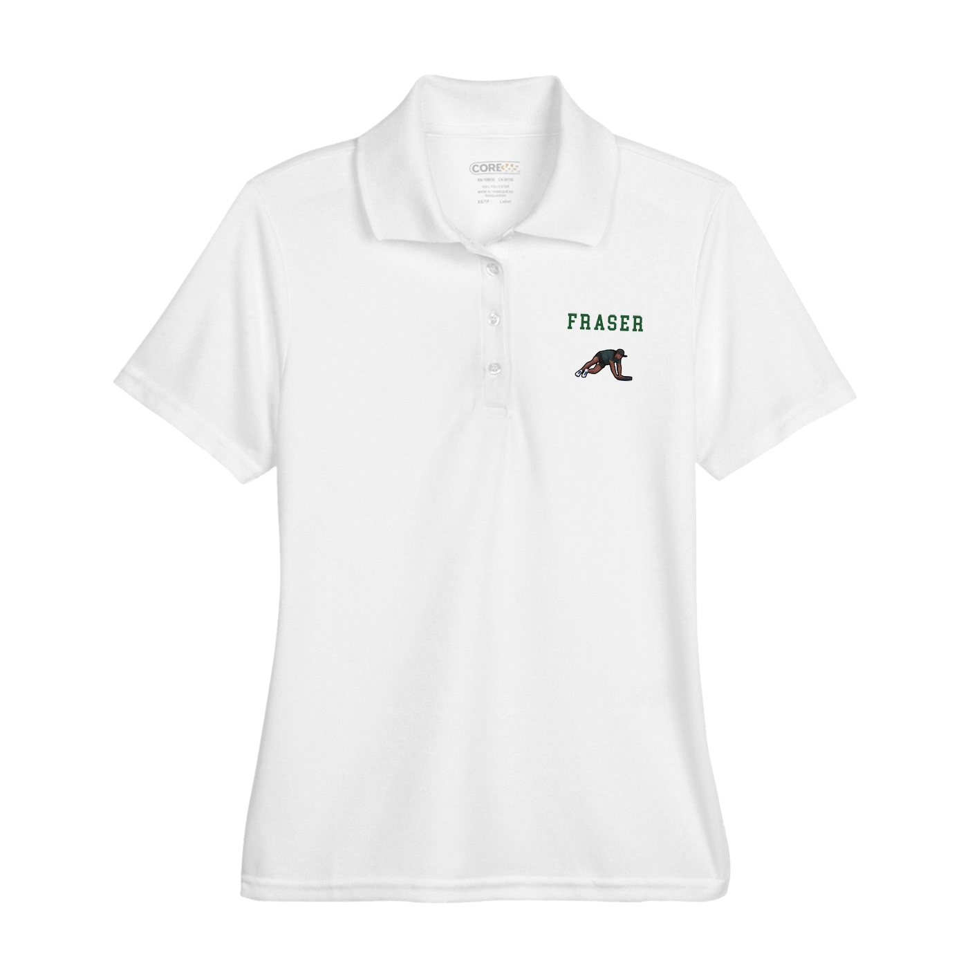 Womens Performance Polo — Shirsey in White