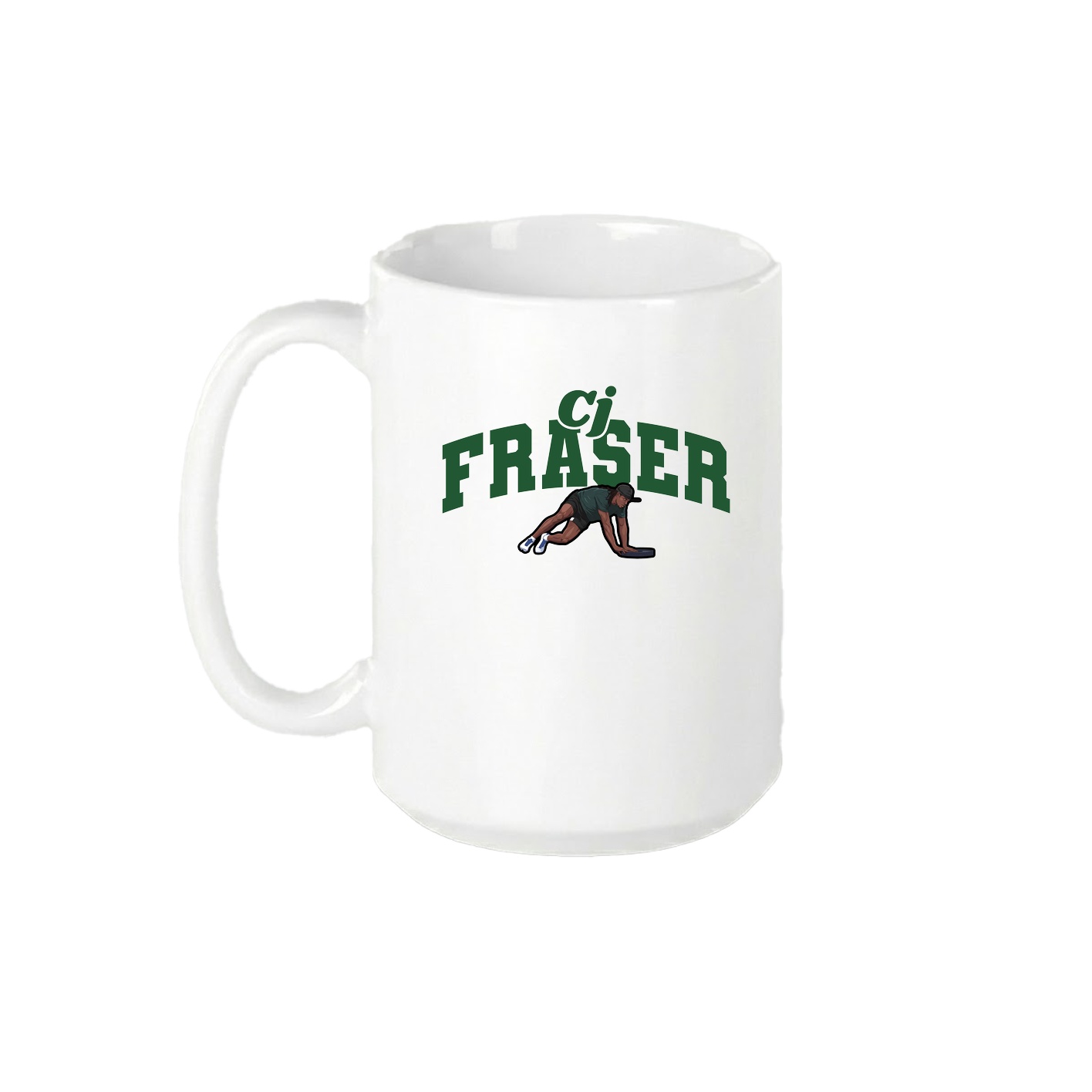 15oz Coffee Mug — Signature Arch in White