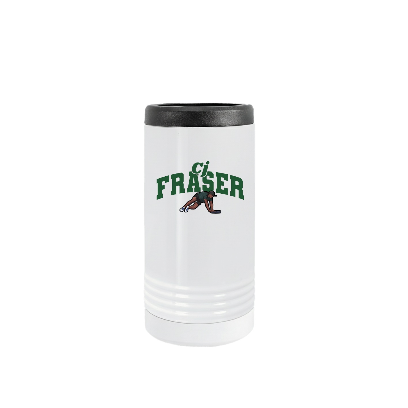 Slim Beverage Holder — Signature Arch in White