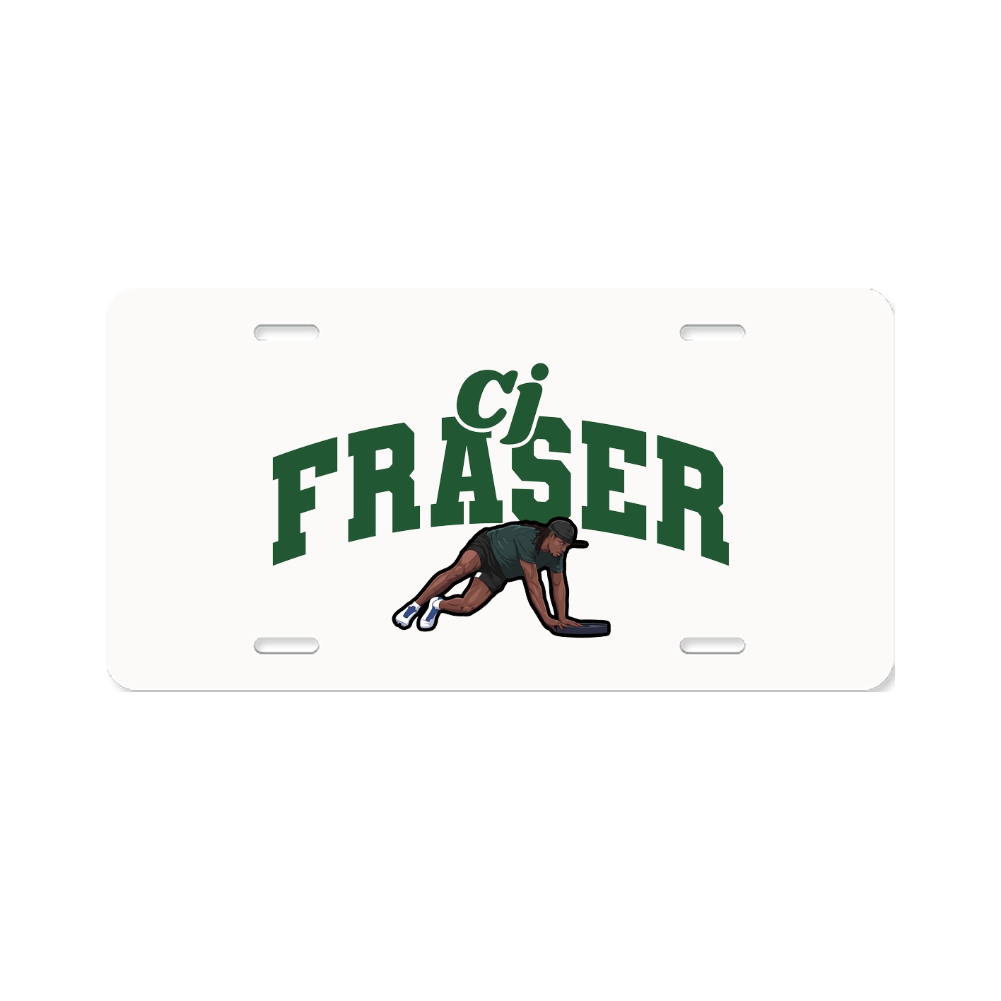 License Plate — Signature Arch in Classic