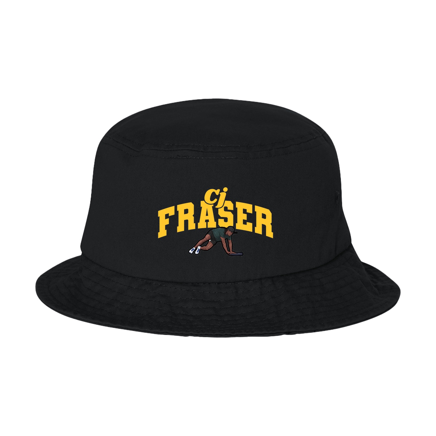 Bucket Cap — Signature Arch in Black
