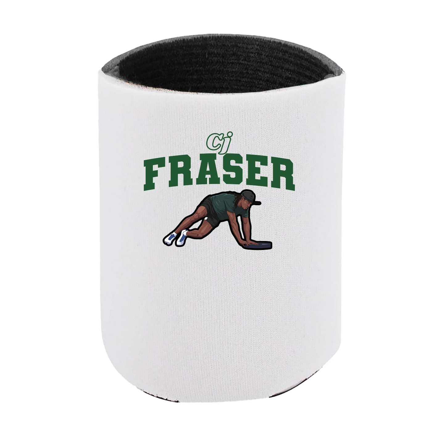 Can Holder — Name Arch in White
