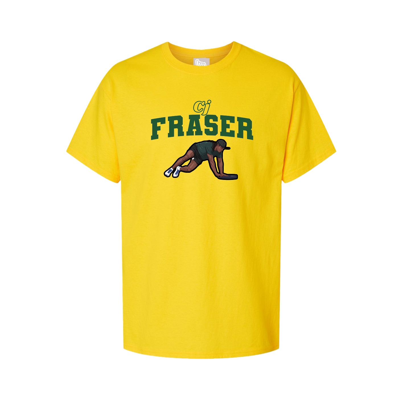Tee — Name Arch in Gold