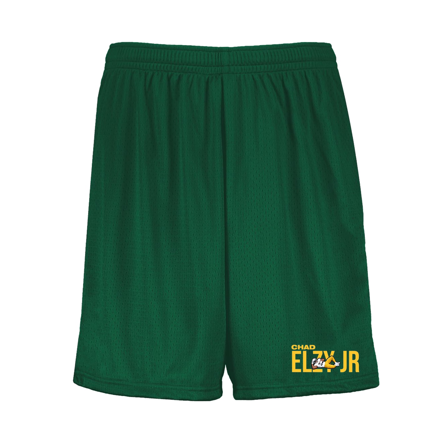 Shorts — Player Name in Green