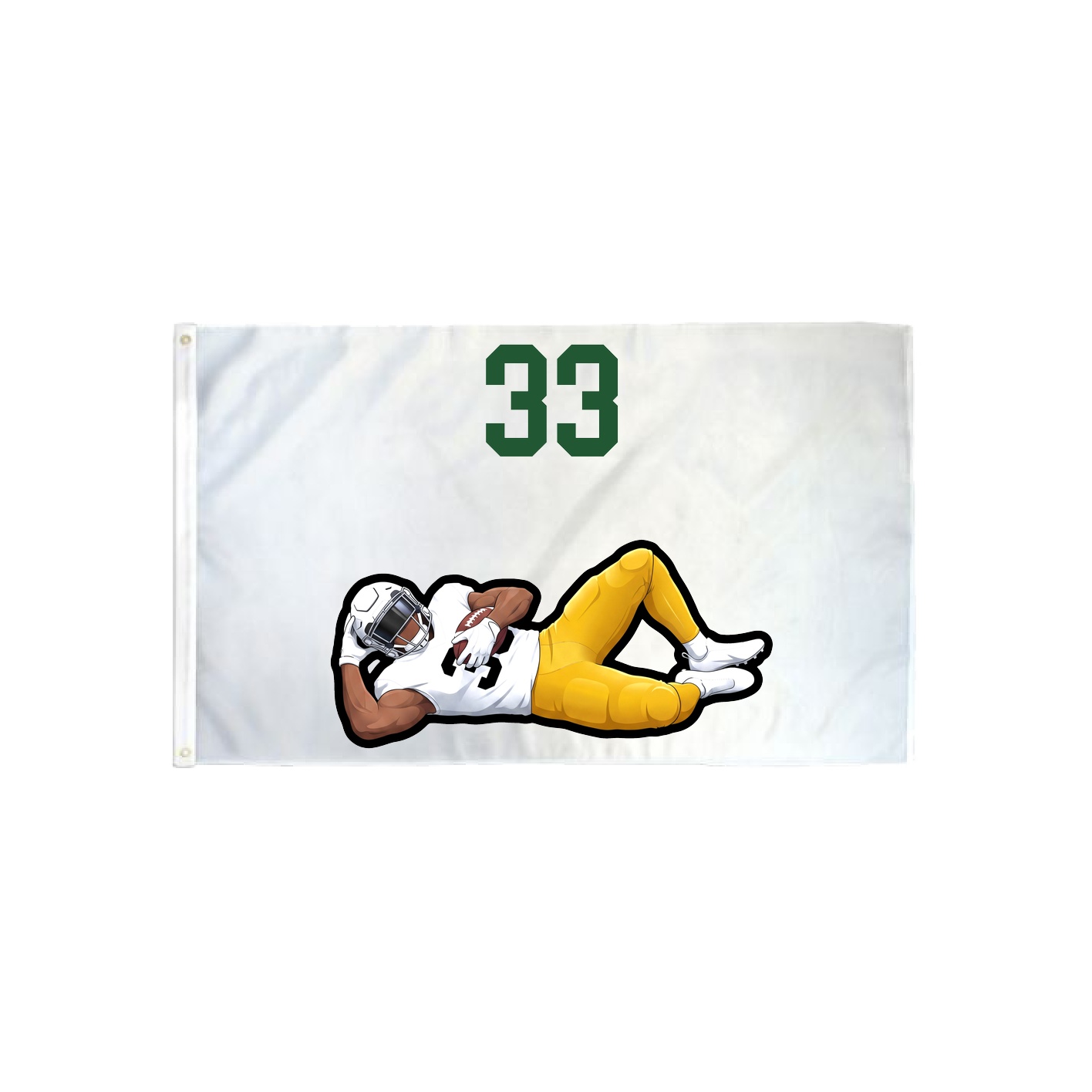 3x5 Flag — Number Top in Classic