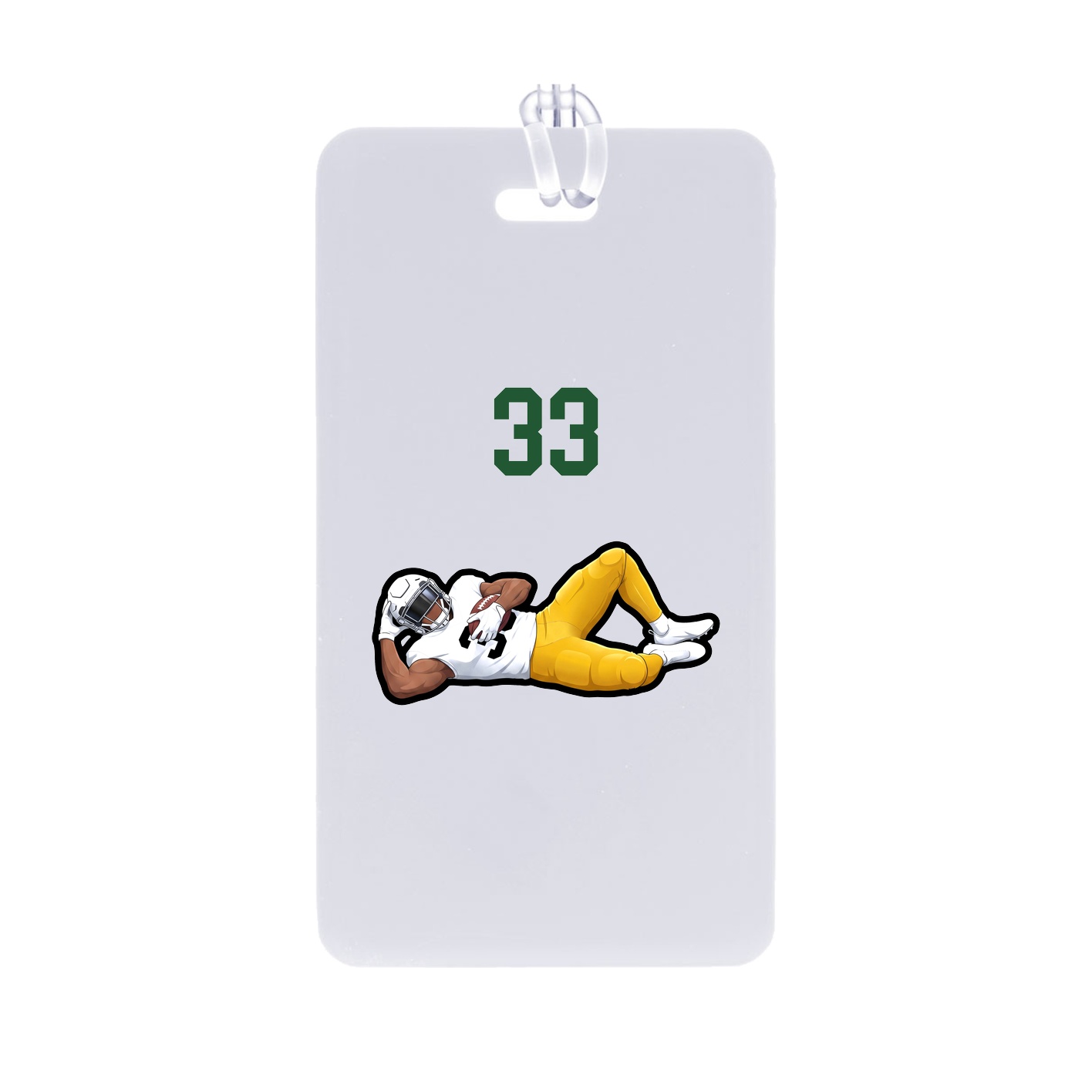 Bag Tag — Number Top in Classic