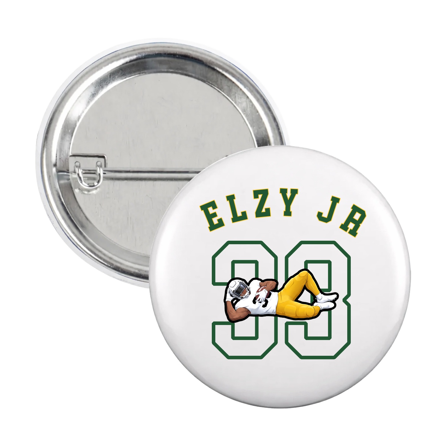 Game Day Button — Shirsey Arch in White