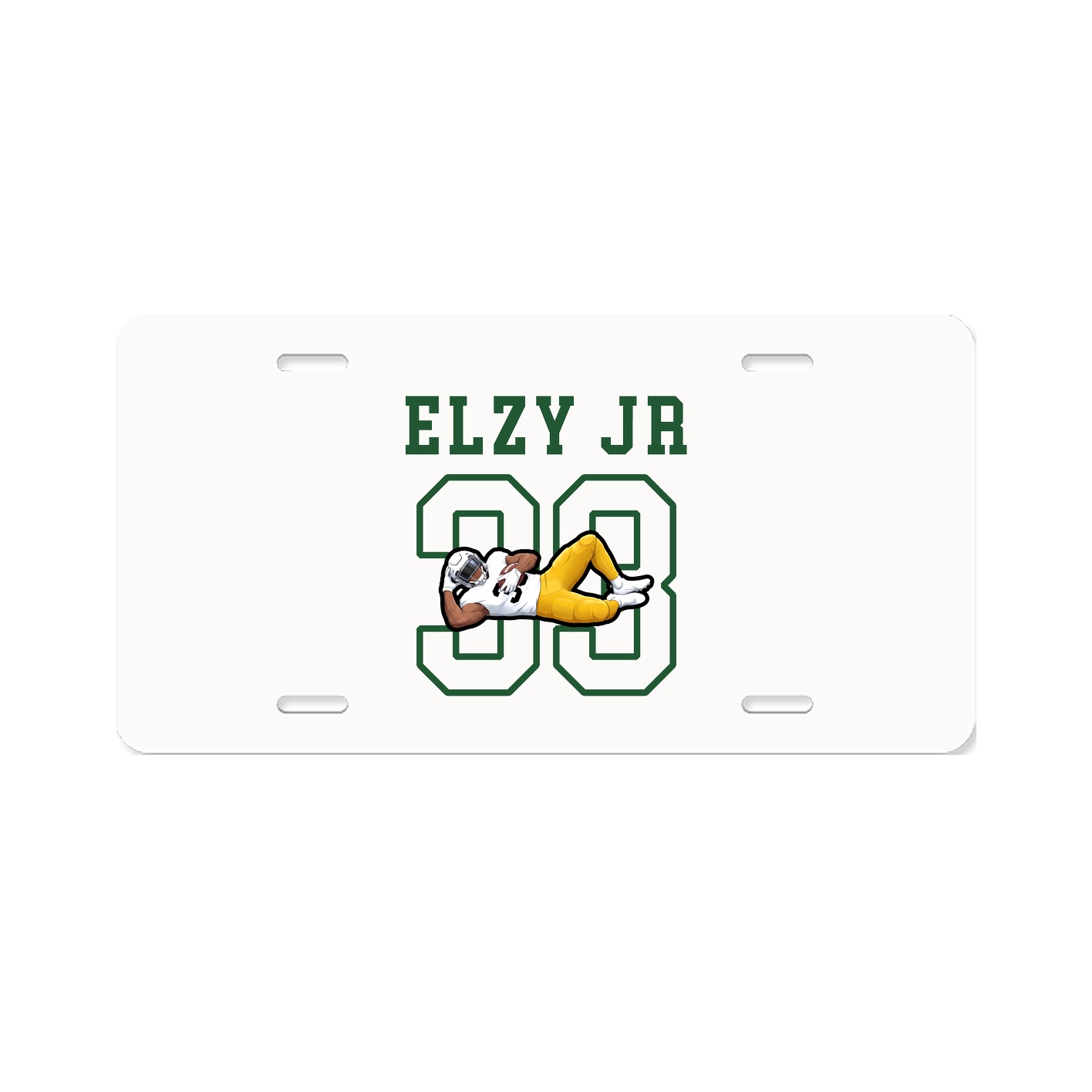 License Plate — Shirsey in Classic