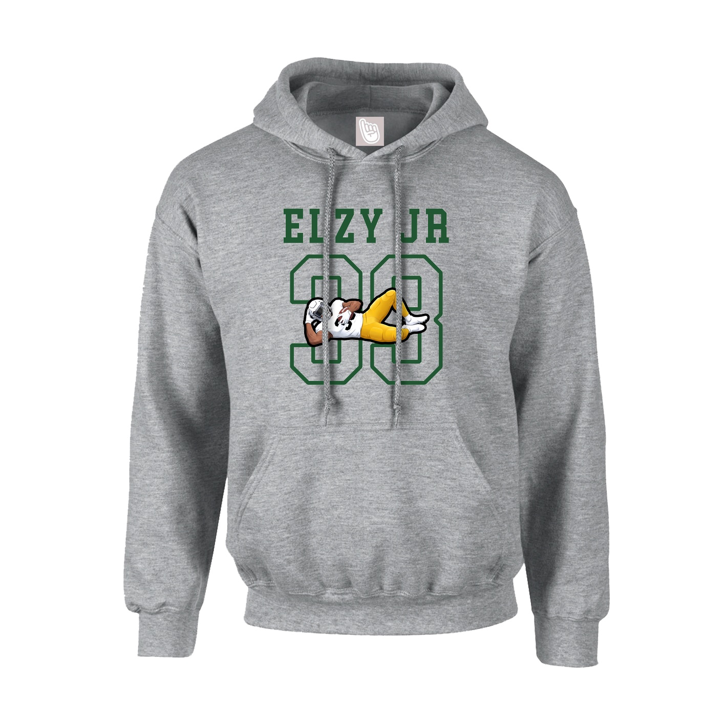Hoodie — Shirsey in Grey