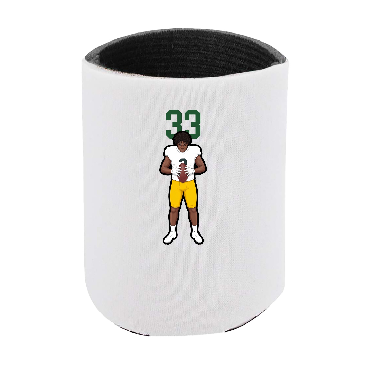 Can Holder — Number Top in White