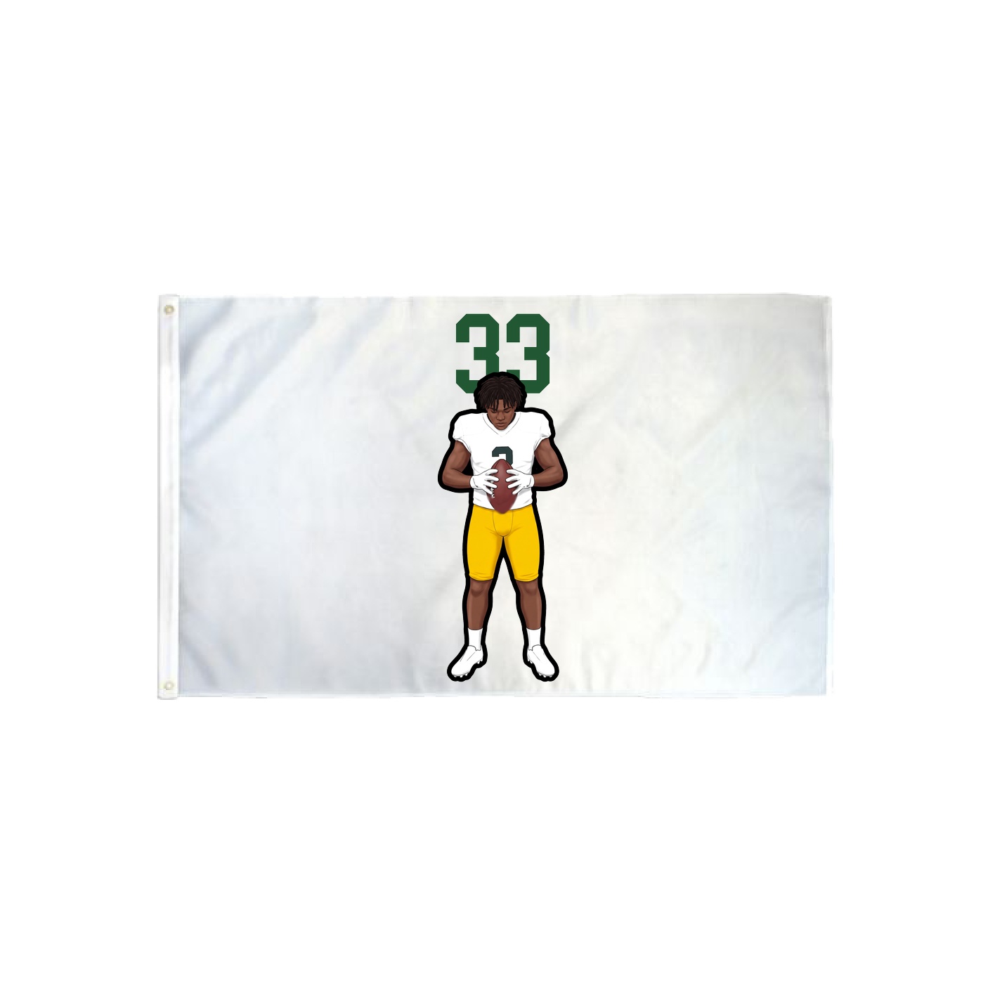 3x5 Flag — Number Top in Classic