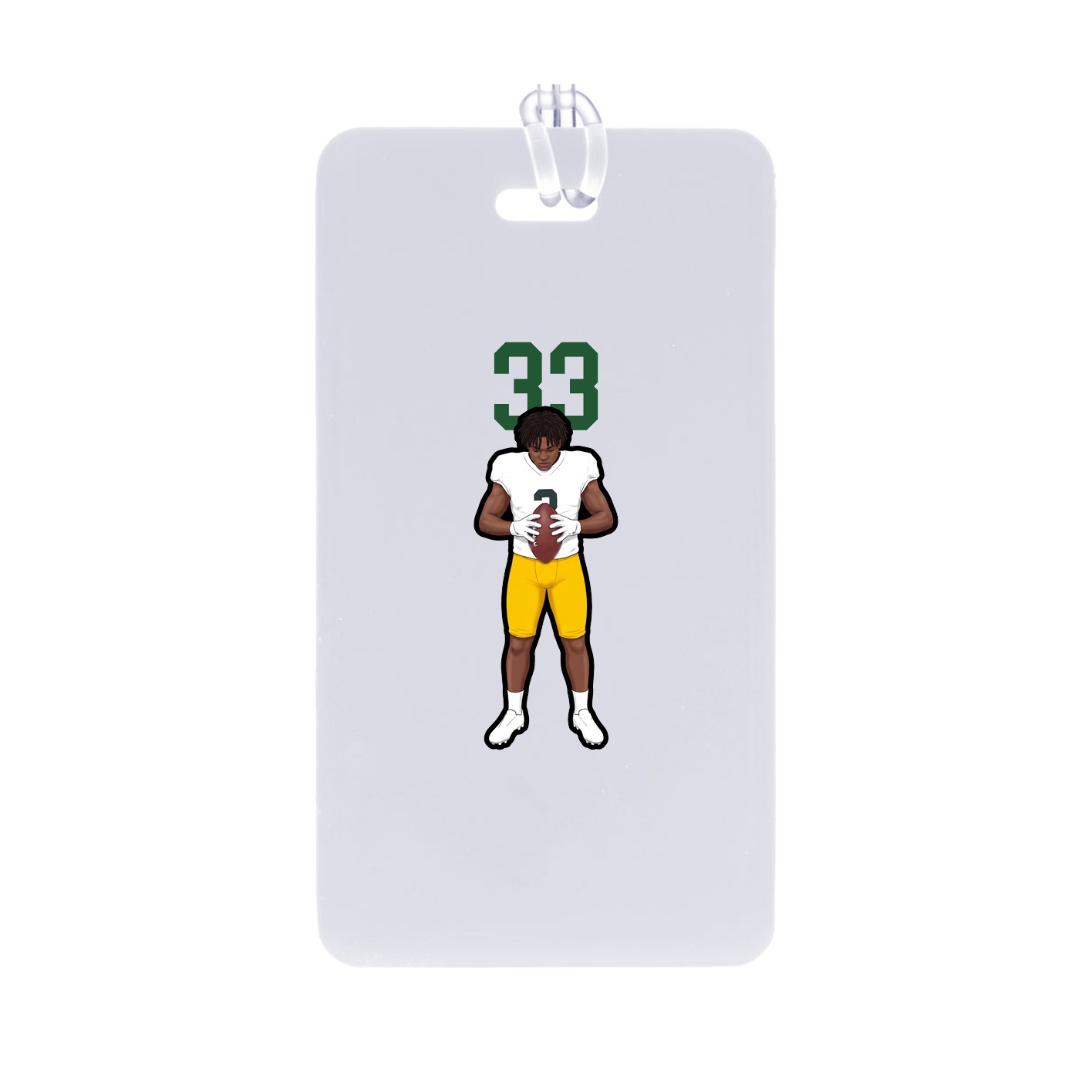 Bag Tag — Number Top in Classic