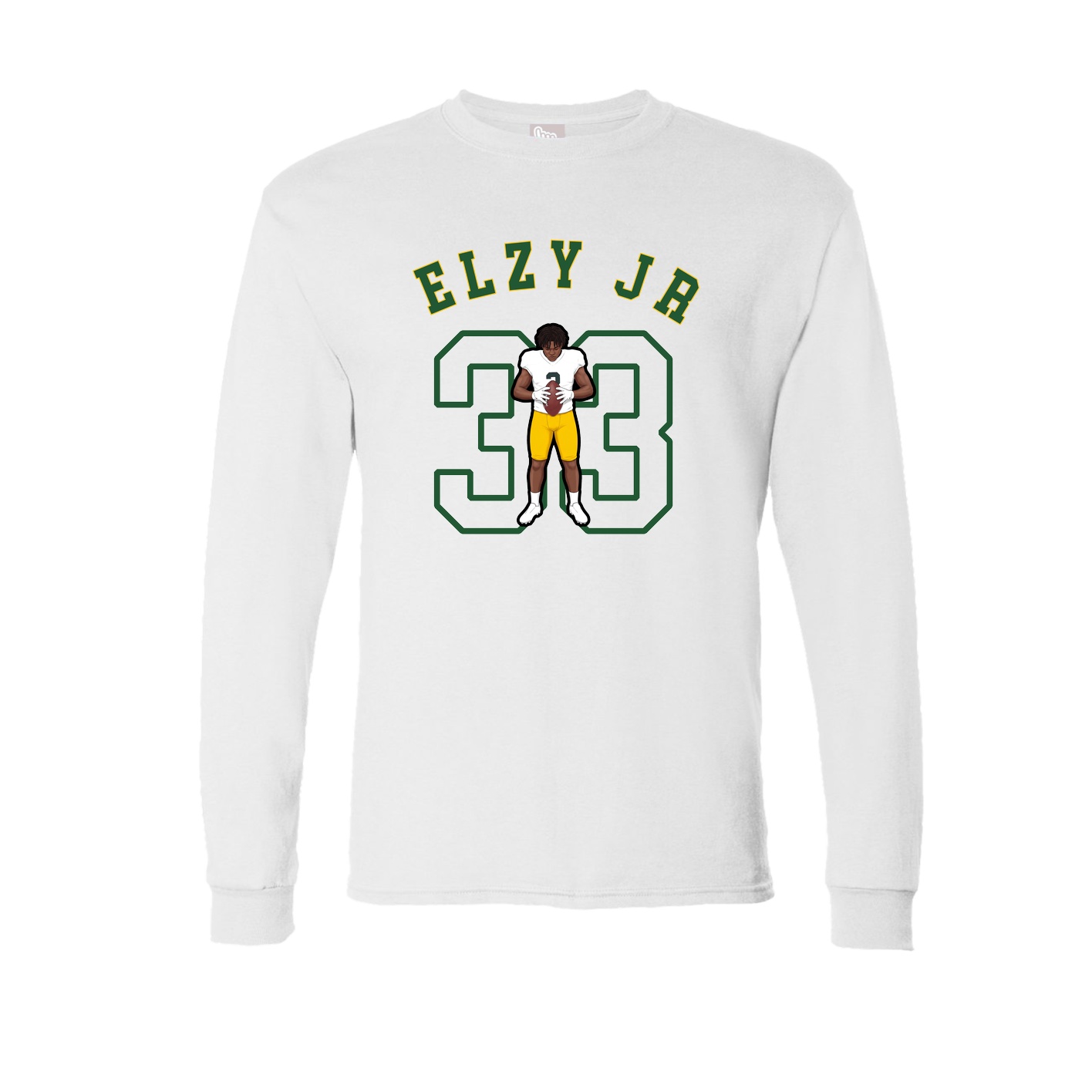 Long Sleeve Tee — Shirsey Arch in White