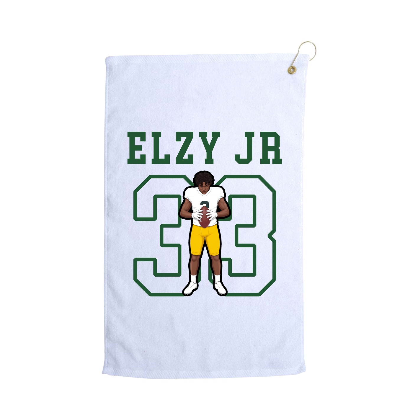 Golf Towel — Shirsey in White