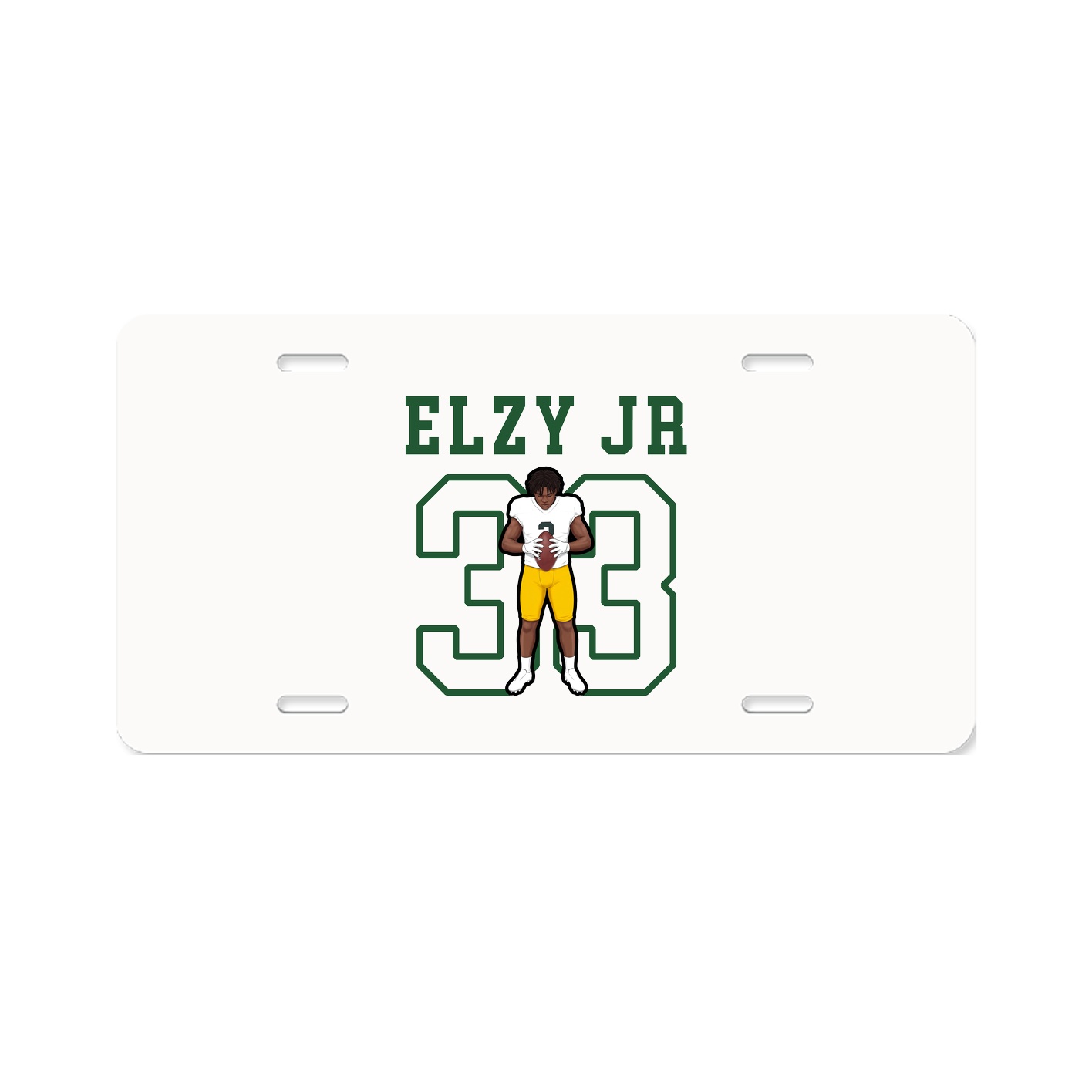 License Plate — Shirsey in Classic