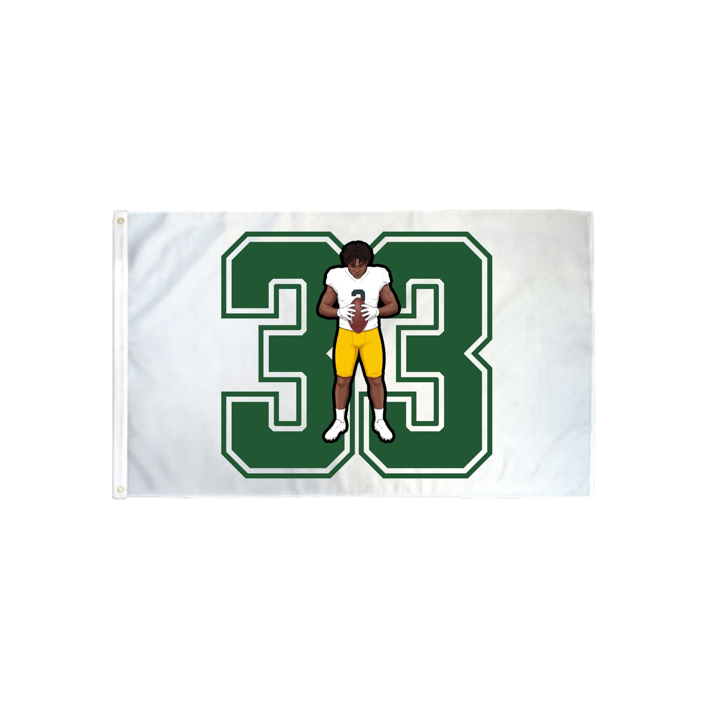 3x5 Flag — Number in Classic
