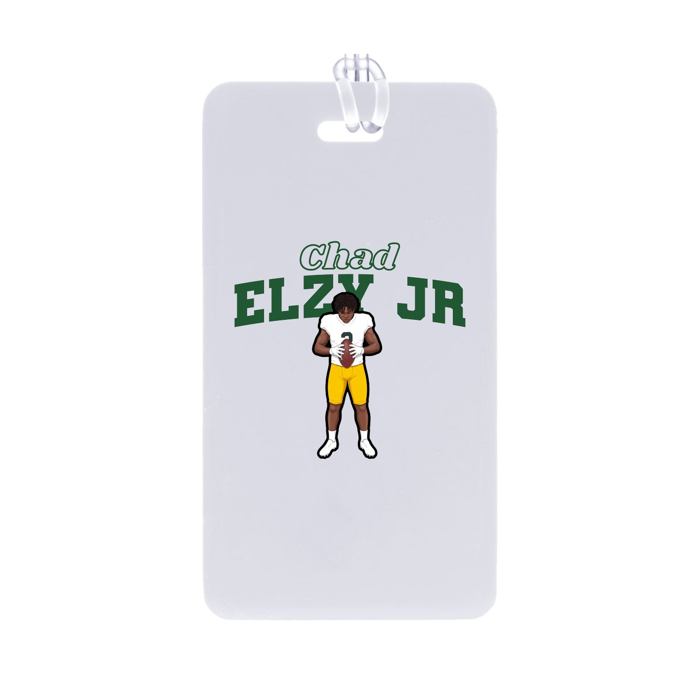 Bag Tag — Name Arch in Classic