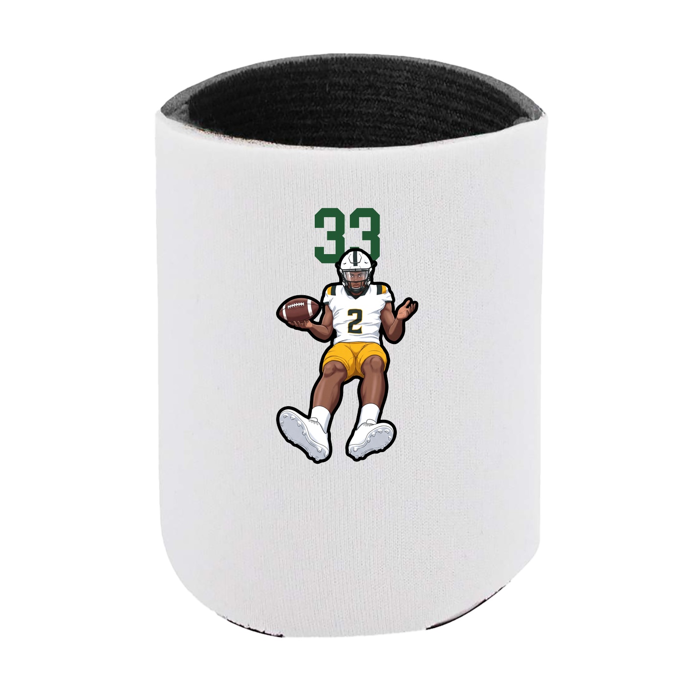 Can Holder — Number Top in White
