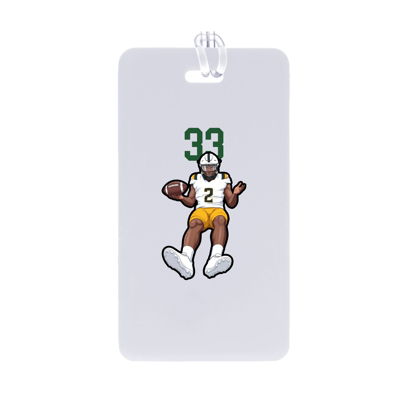 Bag Tag — Number Top in Classic