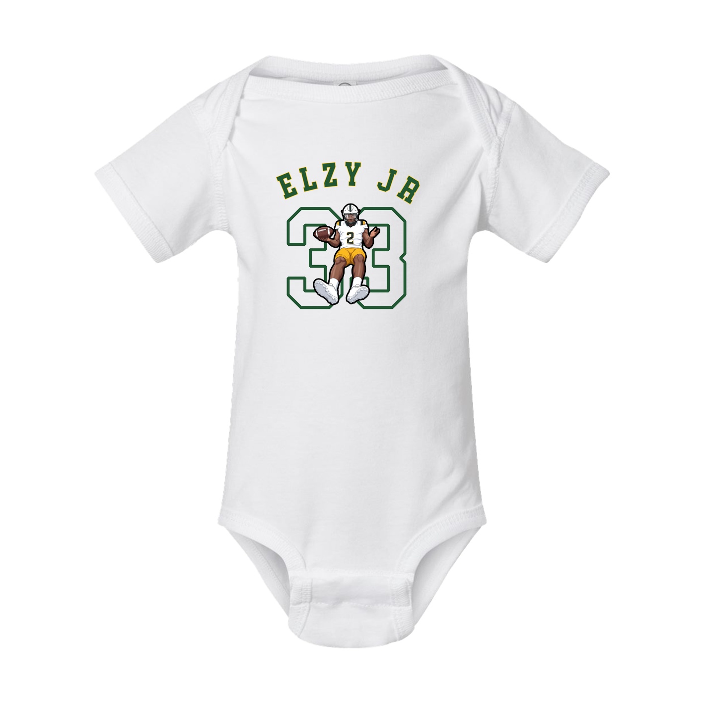 Baby Onesie — Shirsey Arch in White