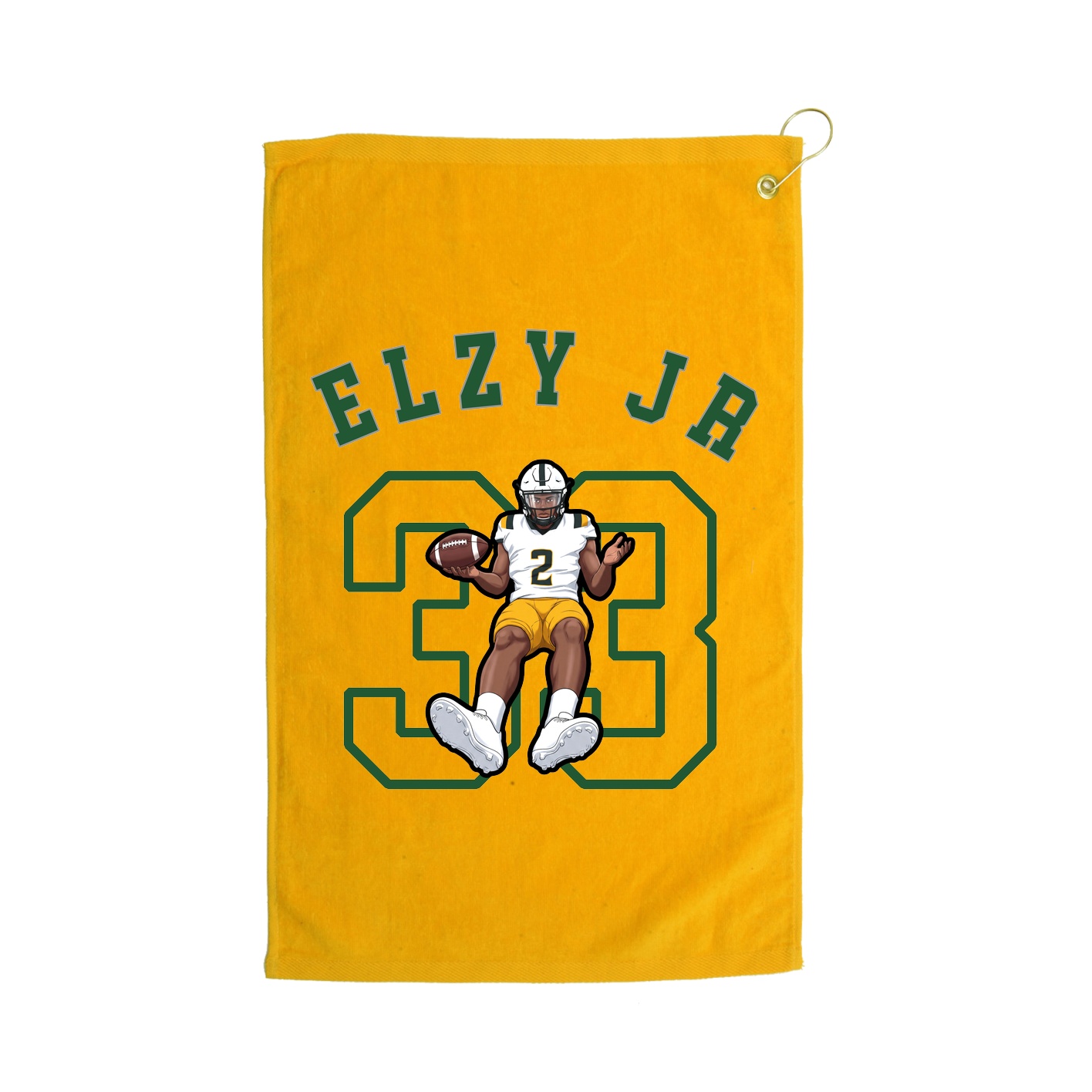 Golf Towel — Shirsey Arch in Gold