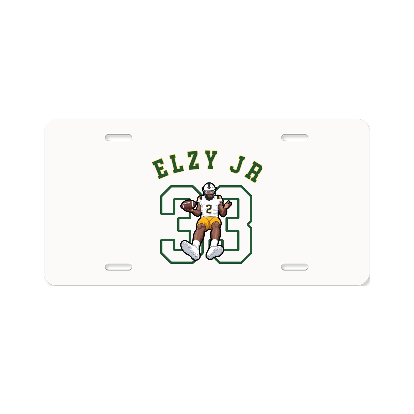 License Plate — Shirsey Arch in Classic
