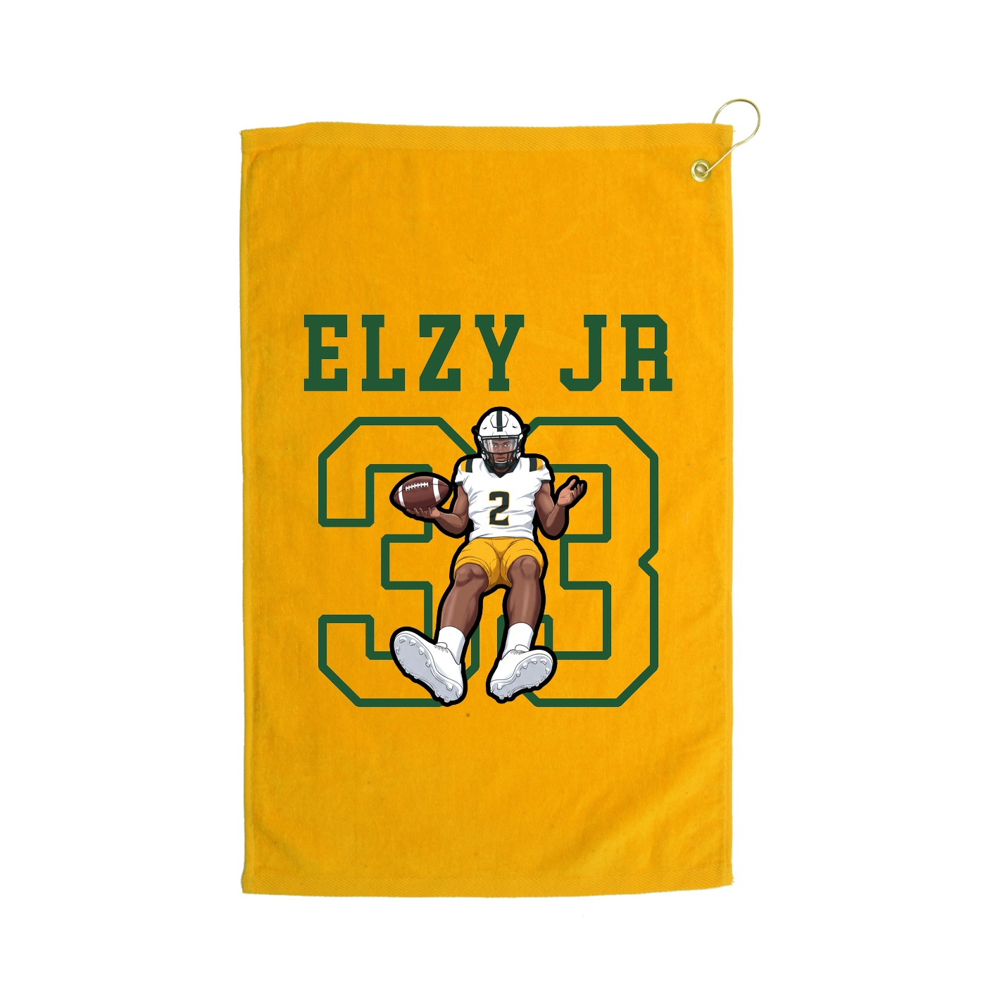 Golf Towel — Shirsey in Gold
