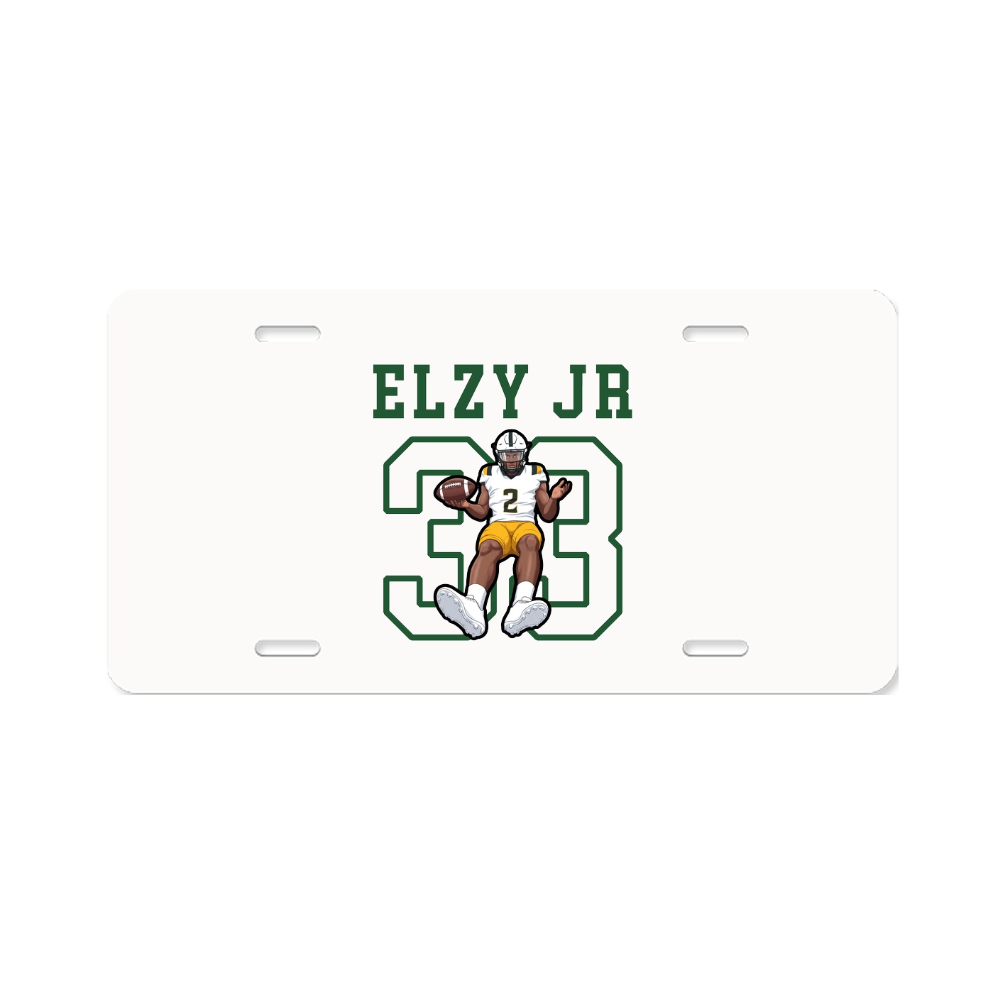License Plate — Shirsey in Classic