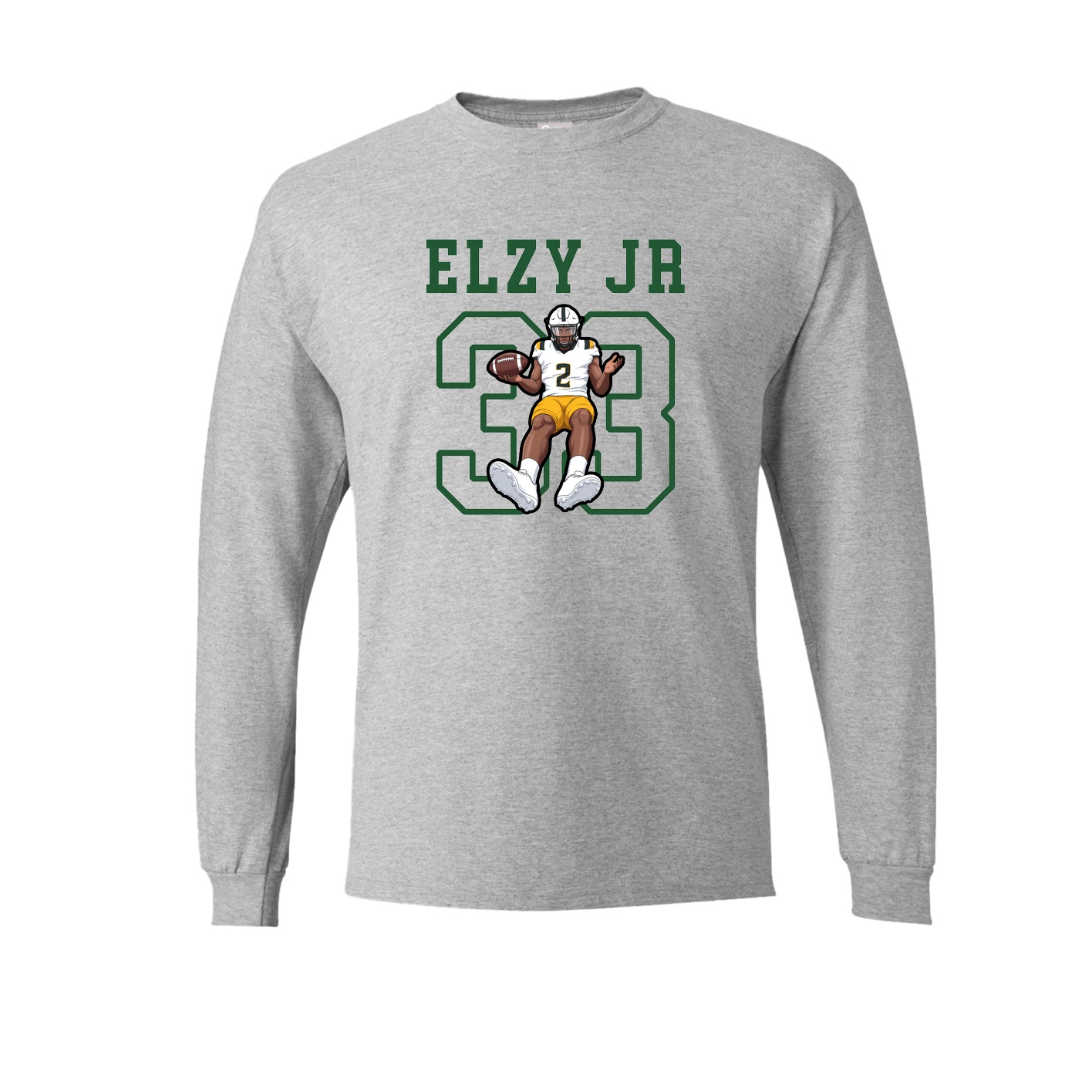 Long Sleeve Tee — Shirsey in Grey