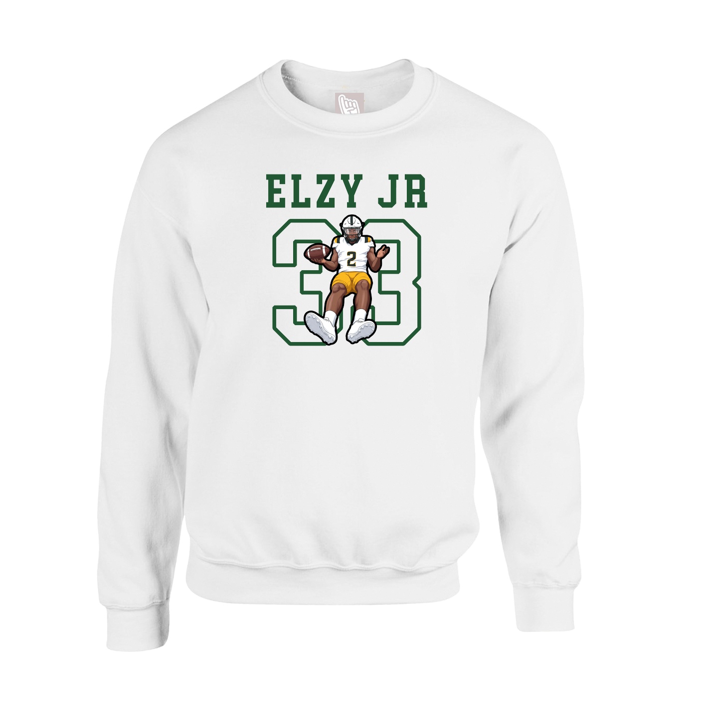Fleece Crew — Shirsey in White