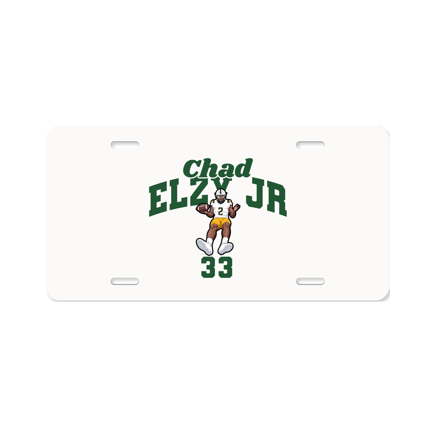 License Plate — Signature Arch in Classic