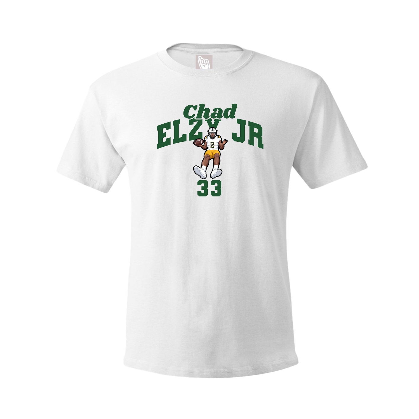 Youth Tee — Signature Arch in White