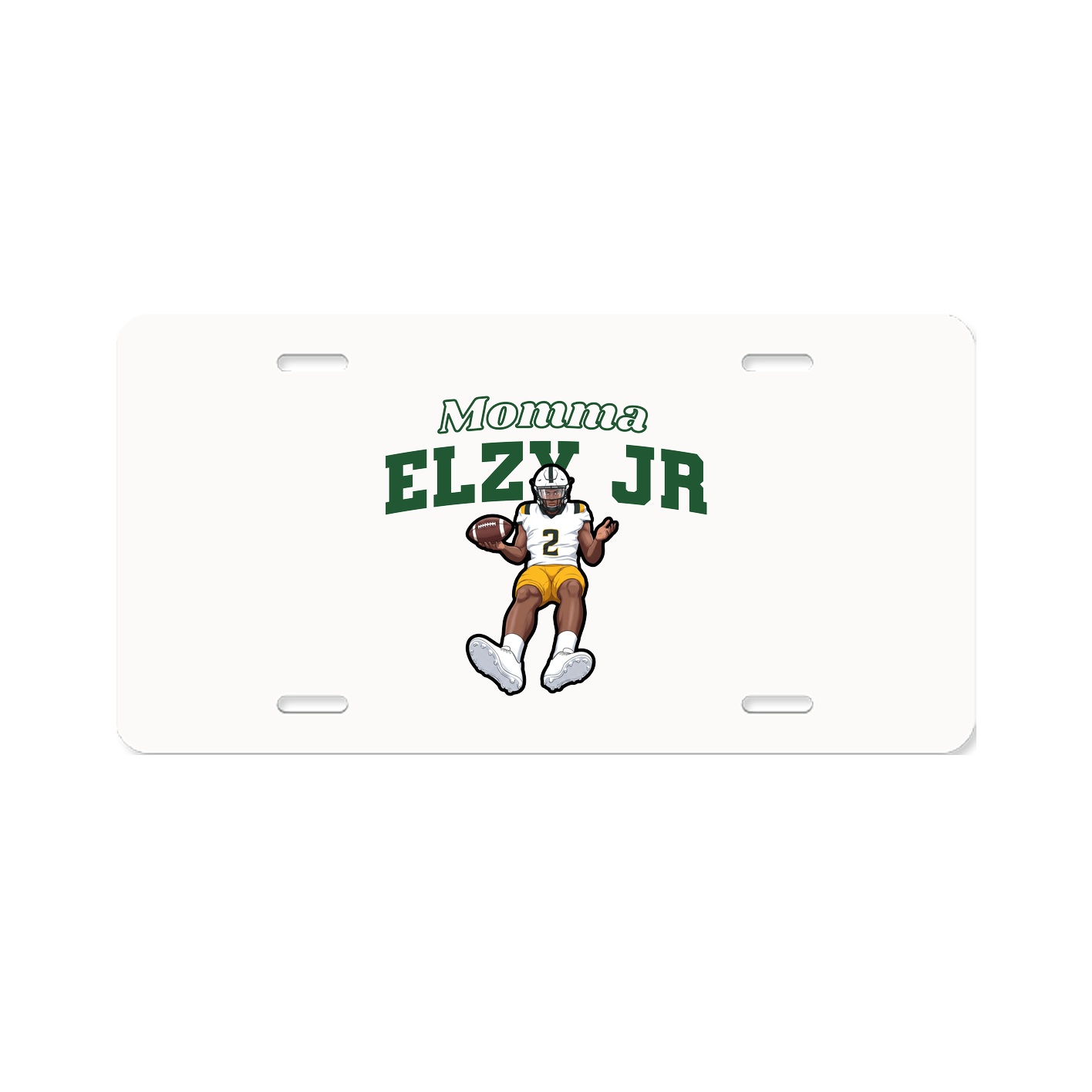 License Plate — Mothers Day Block in Classic