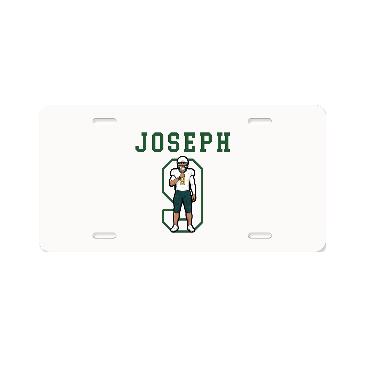 License Plate — Shirsey in Classic