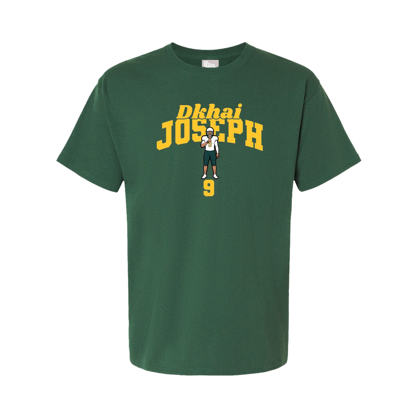 Youth Tee — Signature Arch in Green