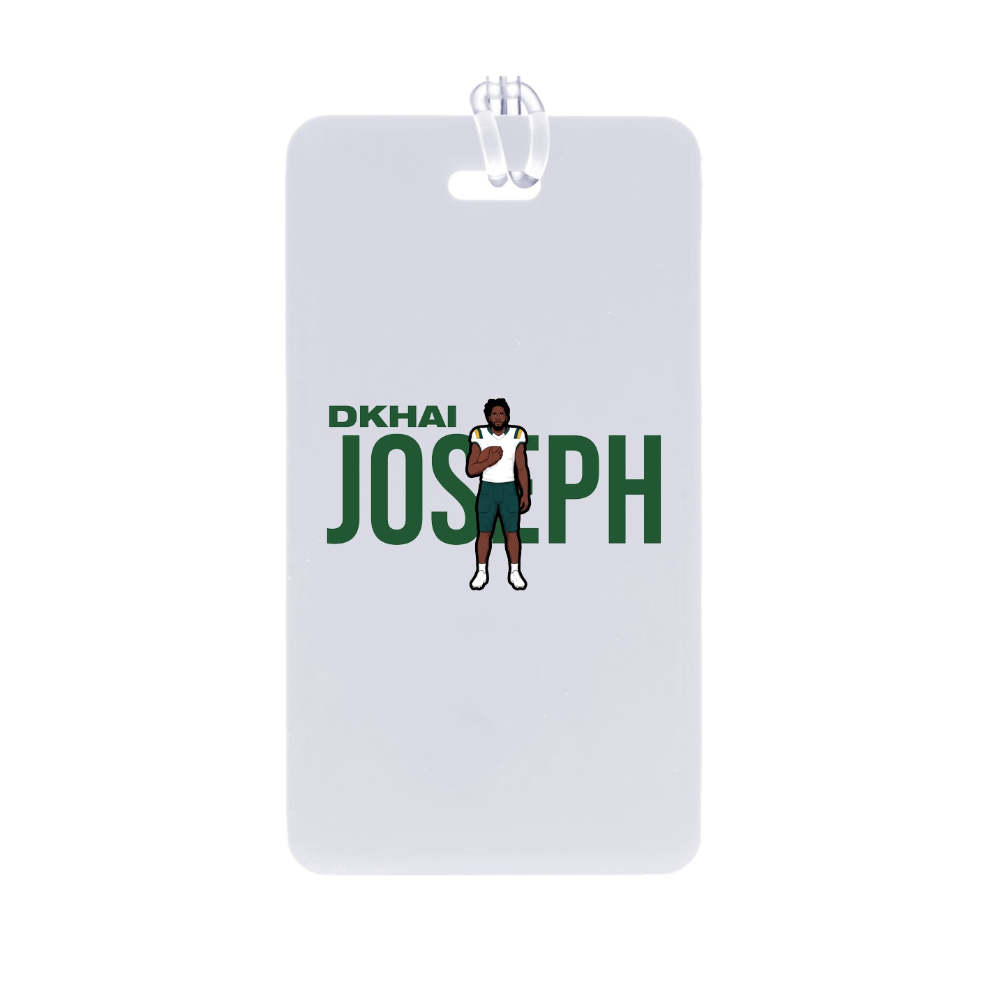 Bag Tag — Player Name in Classic