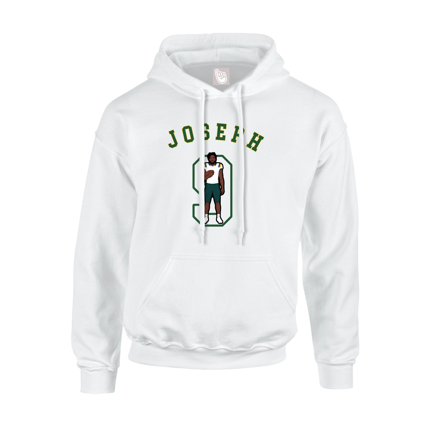 Hoodie — Shirsey Arch in White