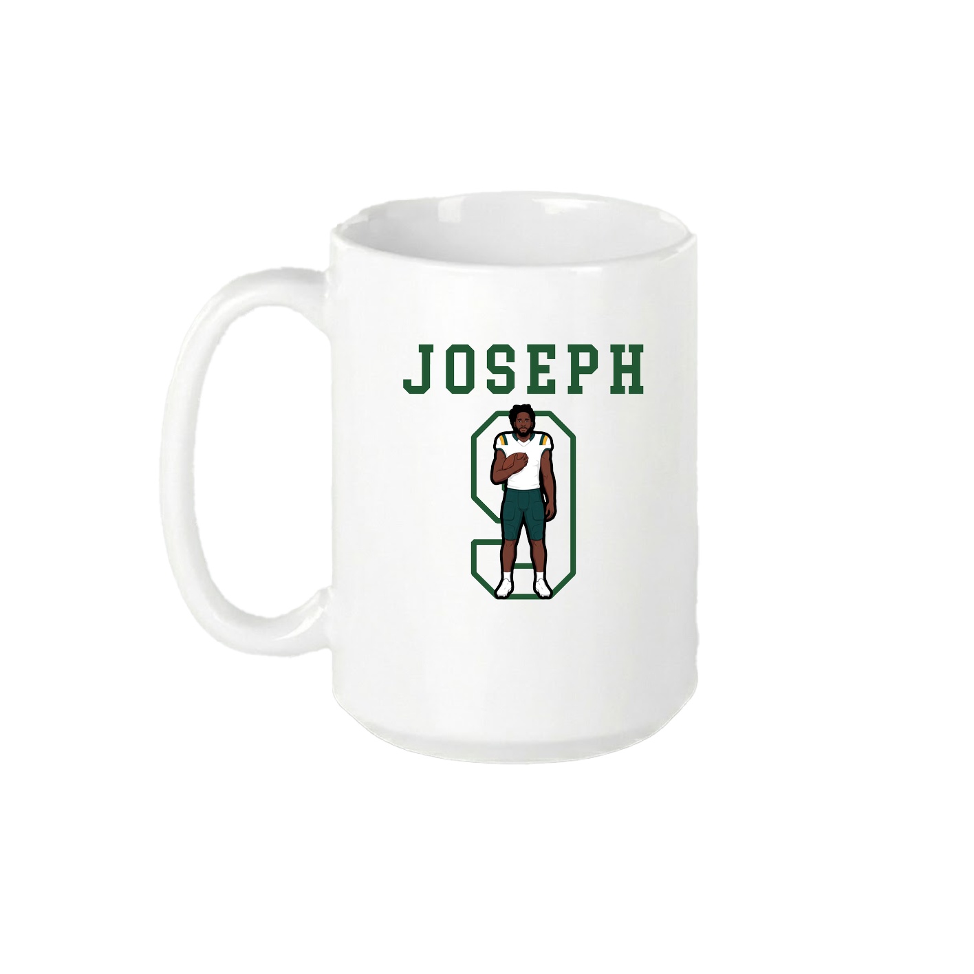 15oz Coffee Mug — Shirsey in White