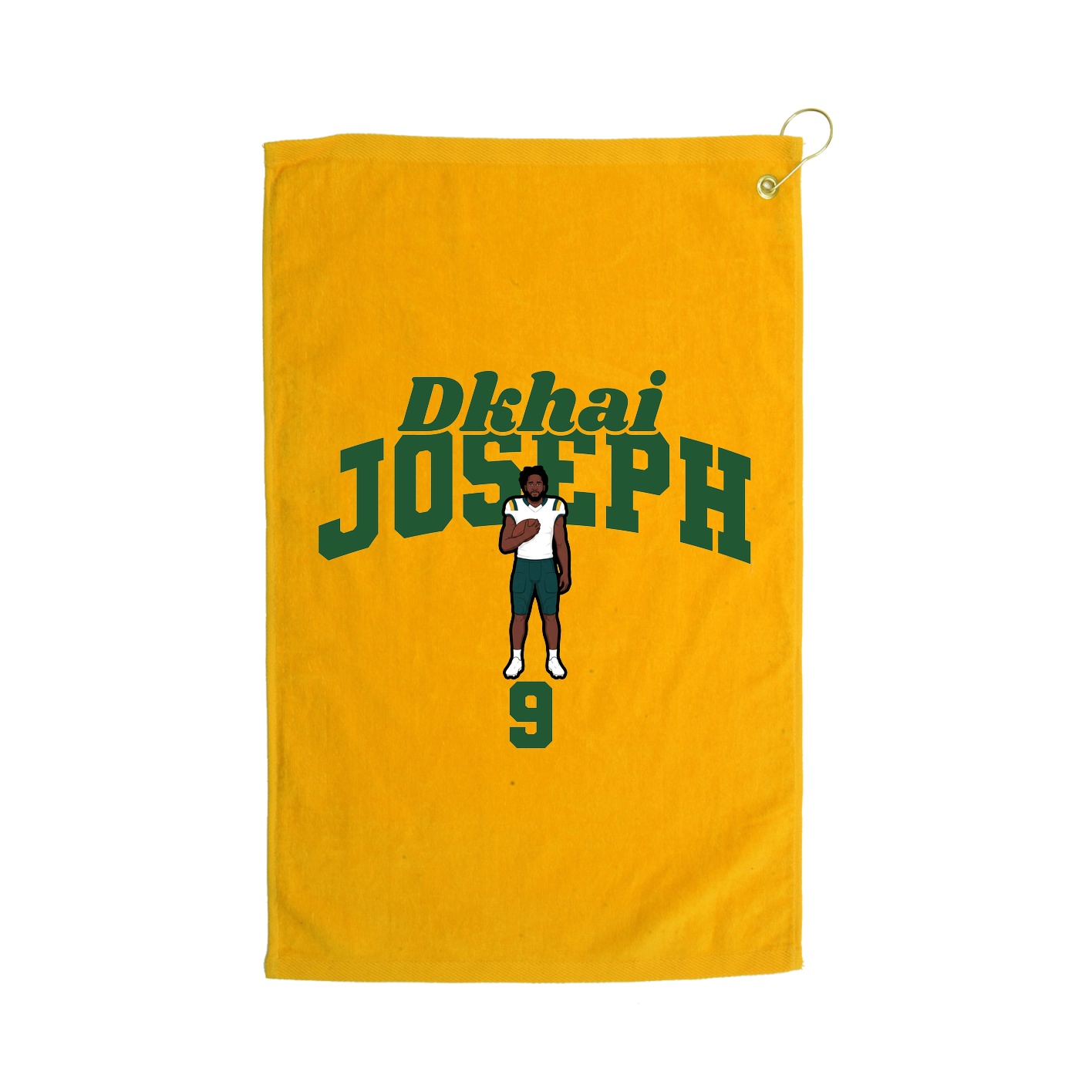 Golf Towel — Signature Arch in Gold