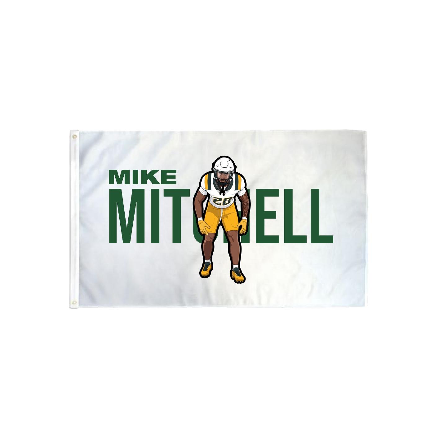 3x5 Flag — Player Name in Classic