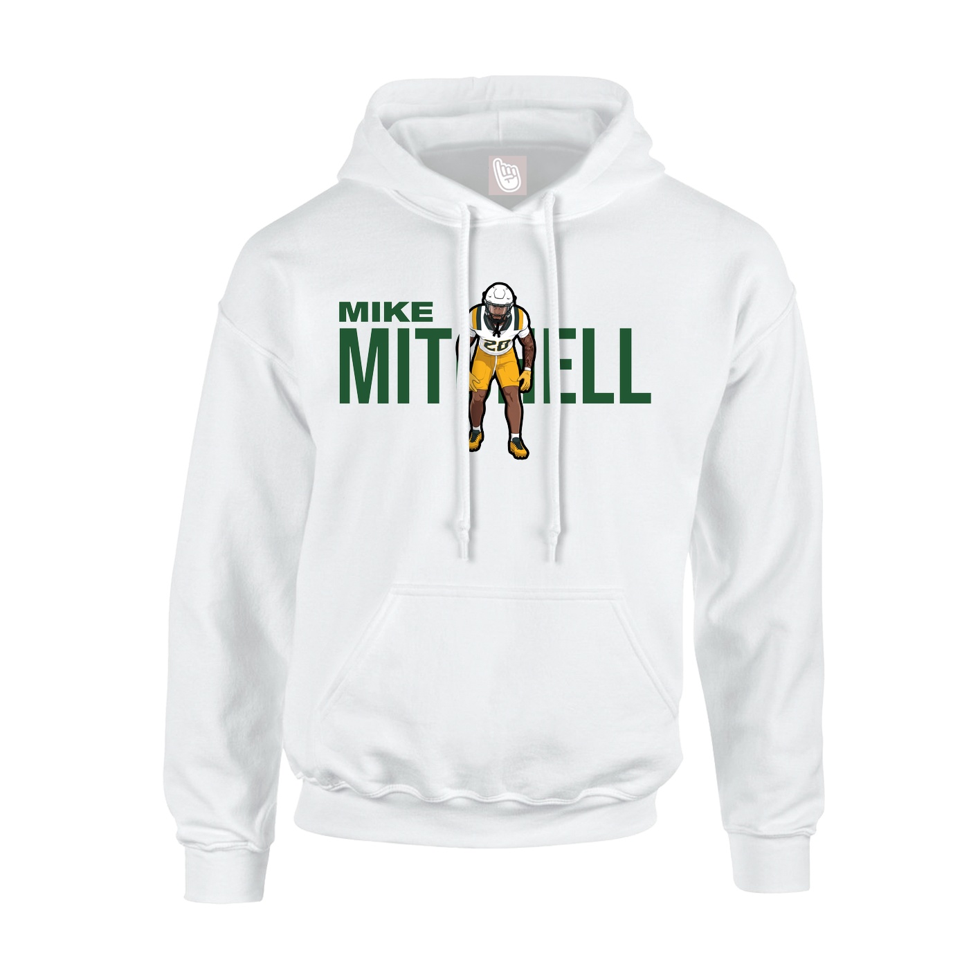 Hoodie — Player Name in White