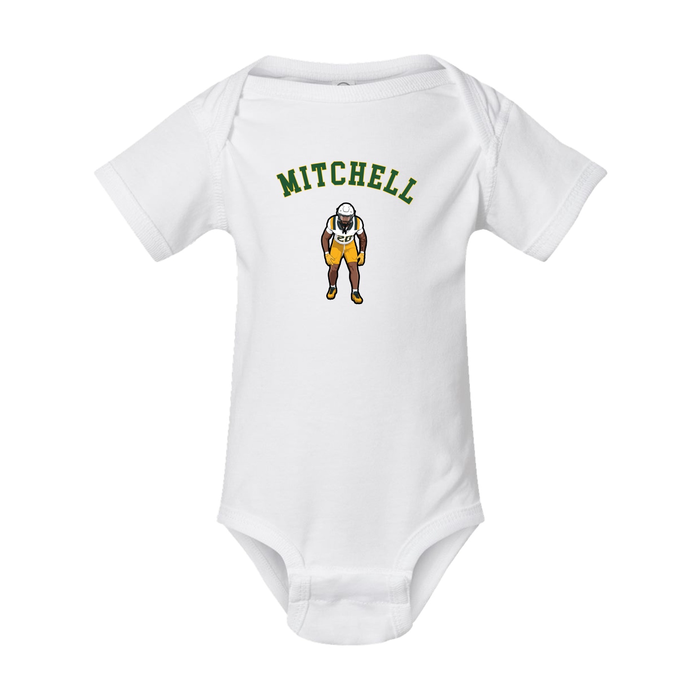 Baby Onesie — Shirsey Arch in White