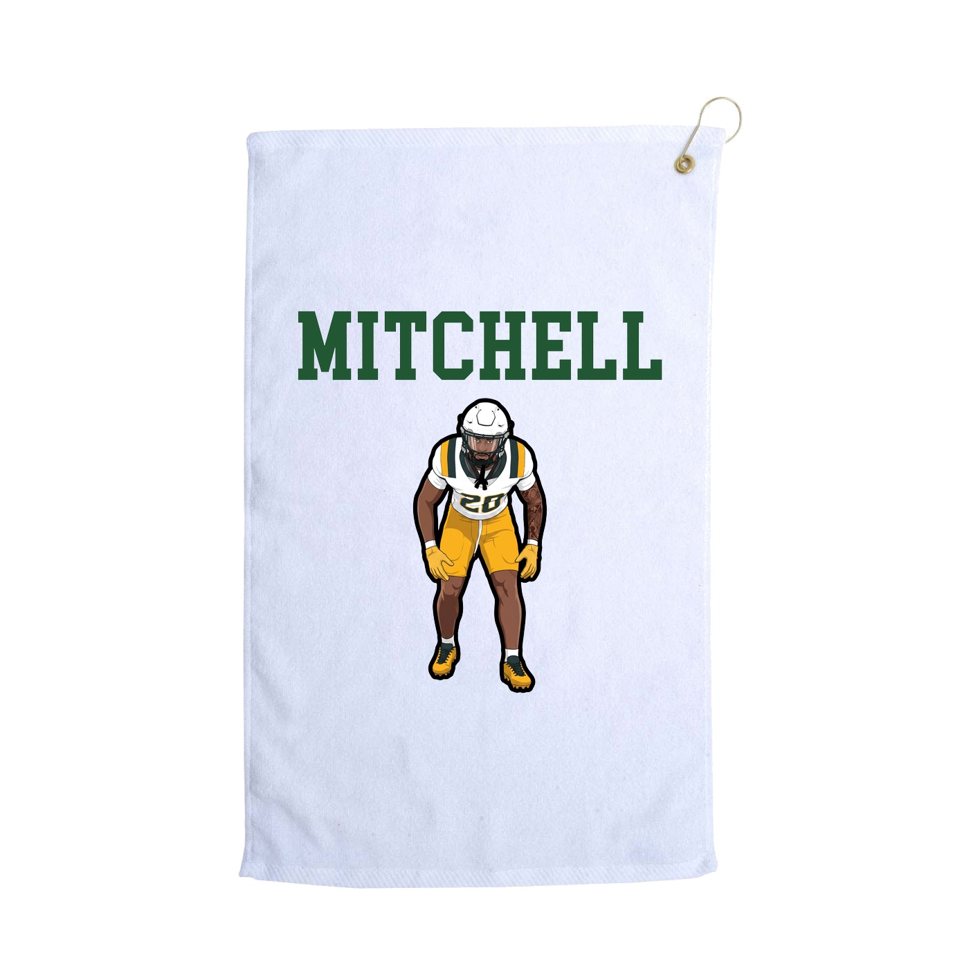 Golf Towel — Shirsey in White