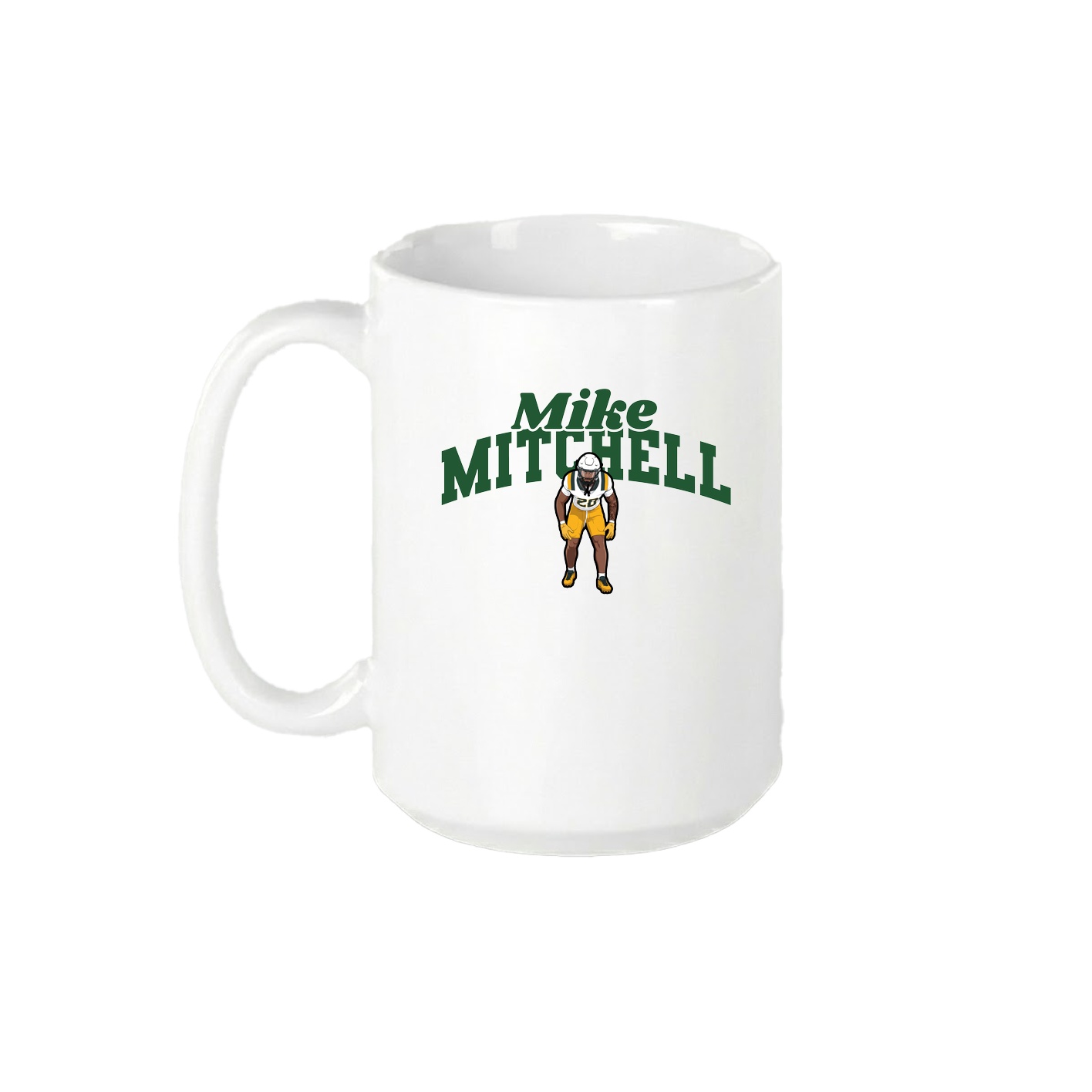 15oz Coffee Mug — Signature Arch in White
