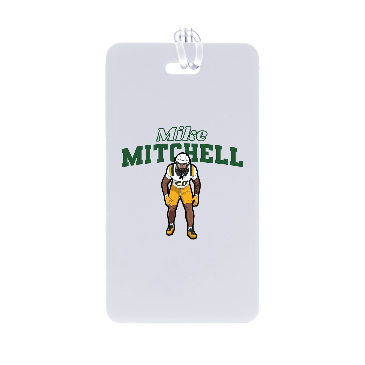 Bag Tag — Name Arch in Classic