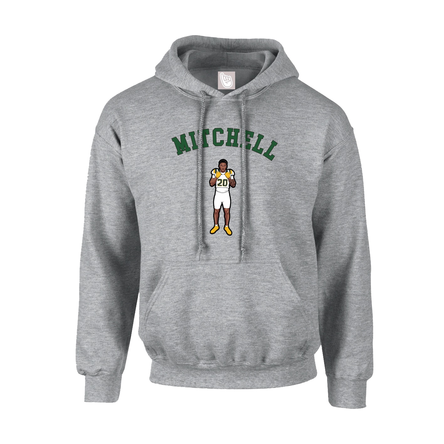 Youth Hoodie — Shirsey Arch in Grey
