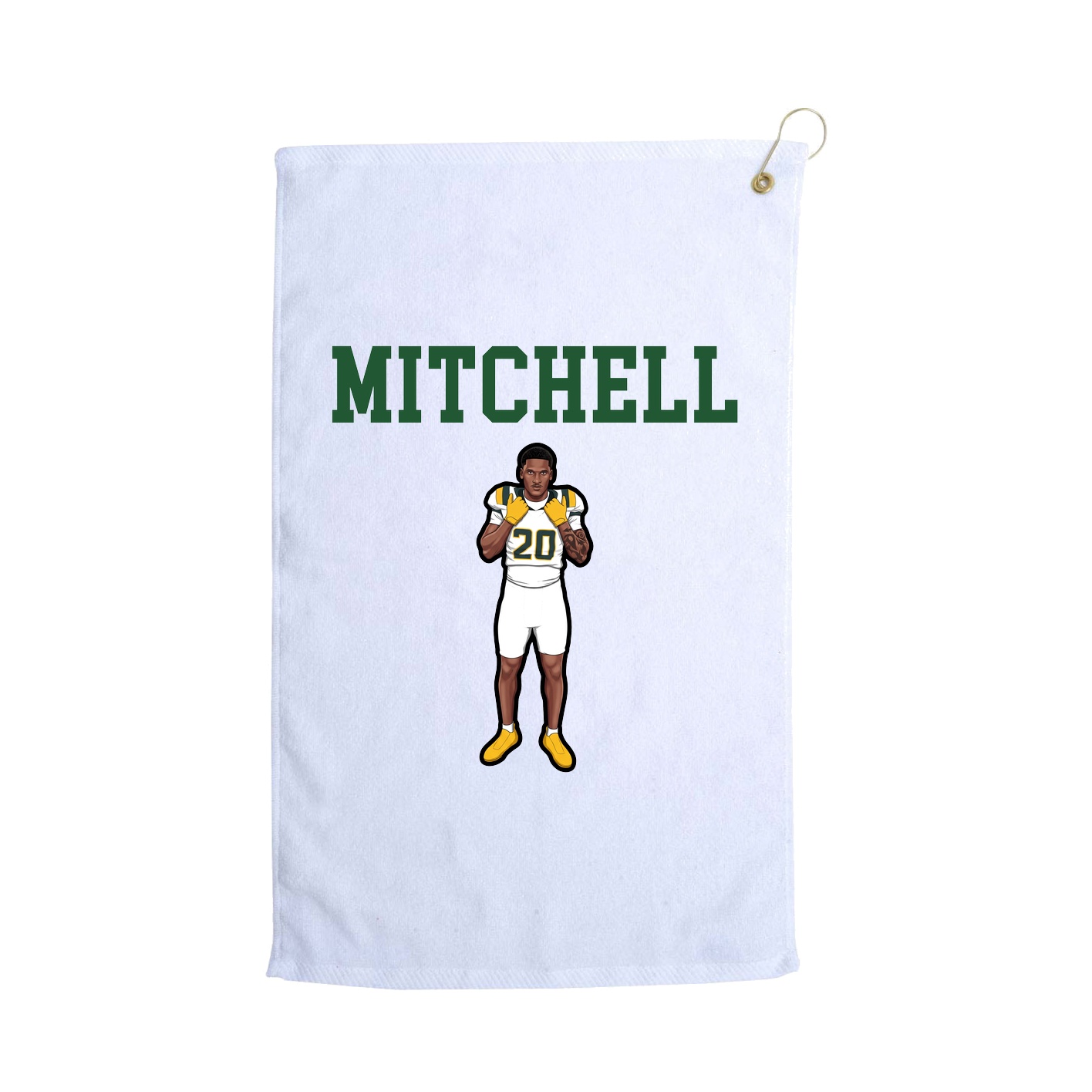 Golf Towel — Shirsey in White