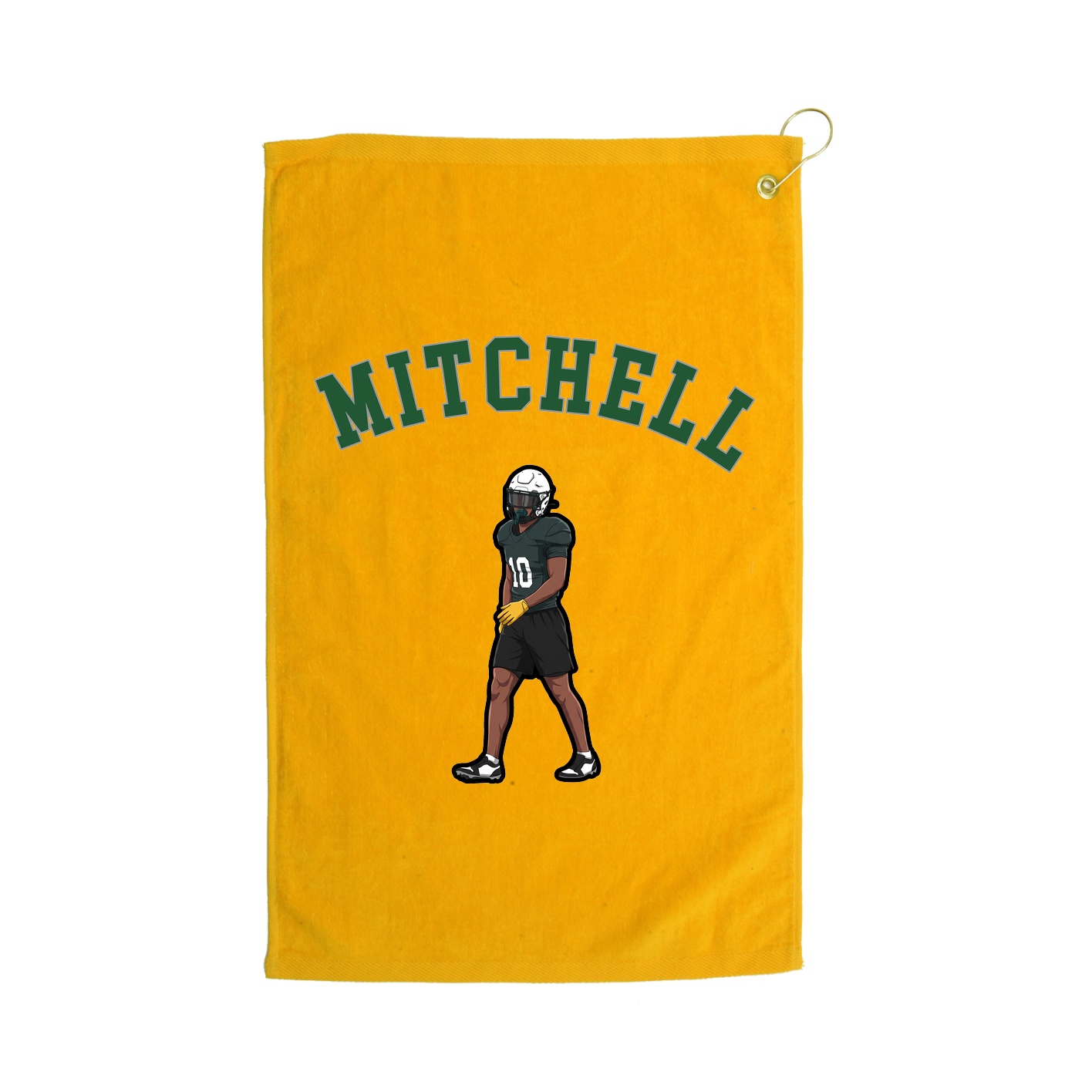 Golf Towel — Shirsey Arch in Gold