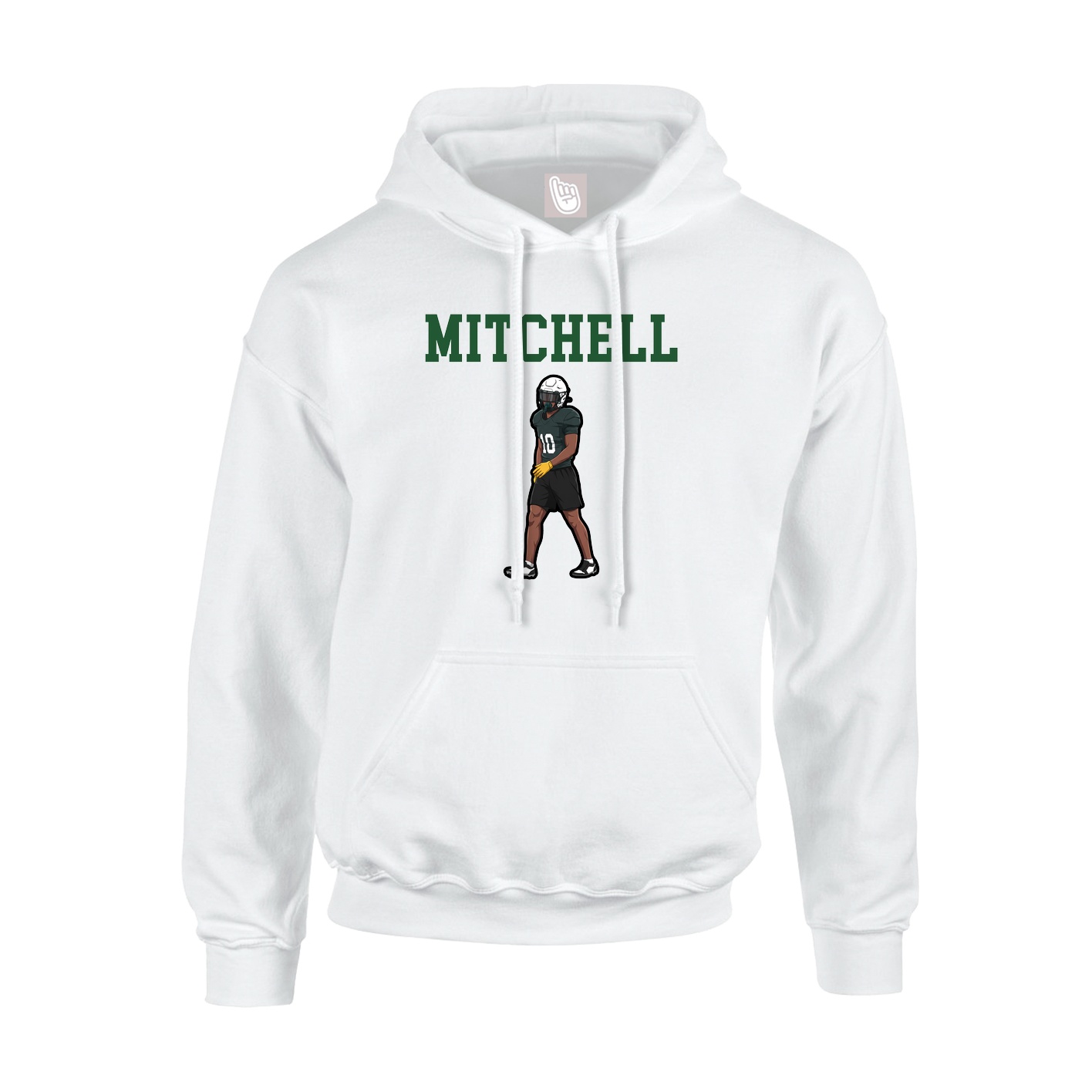 Youth Hoodie — Shirsey in White